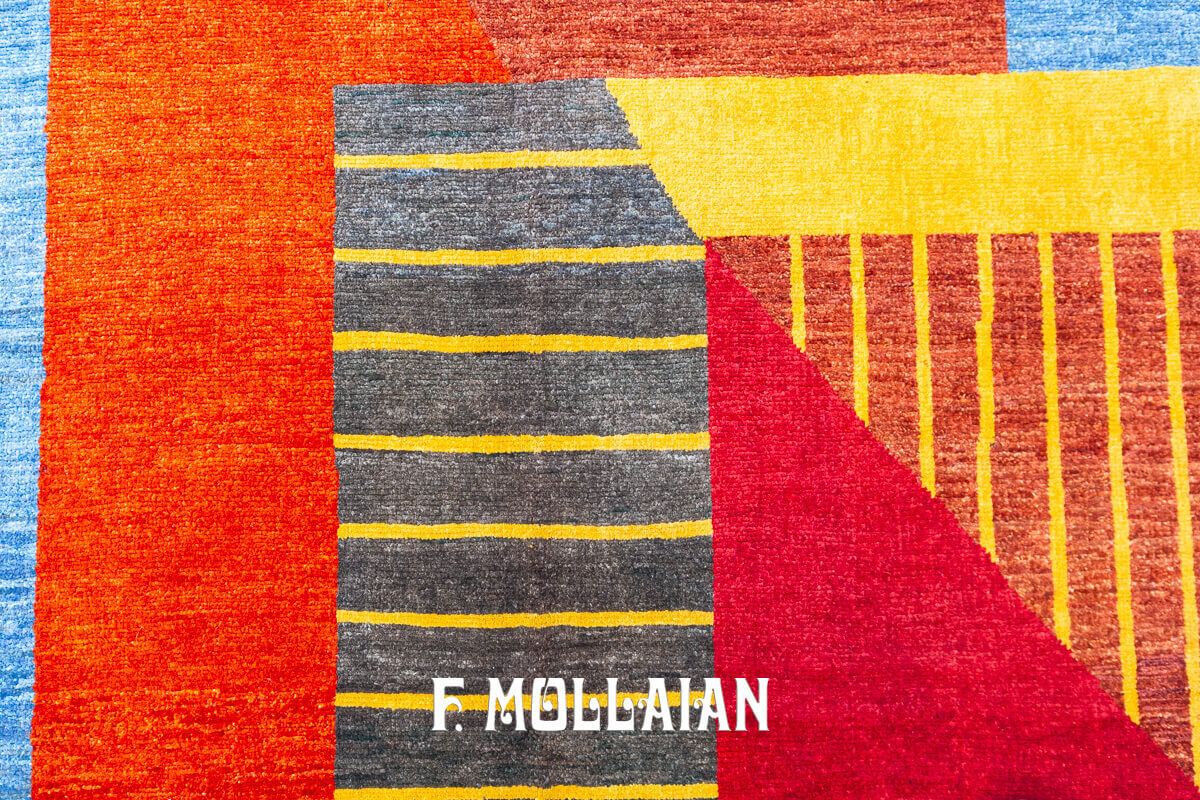 Modern Rug Harlequin Design Yadan photo vinterior