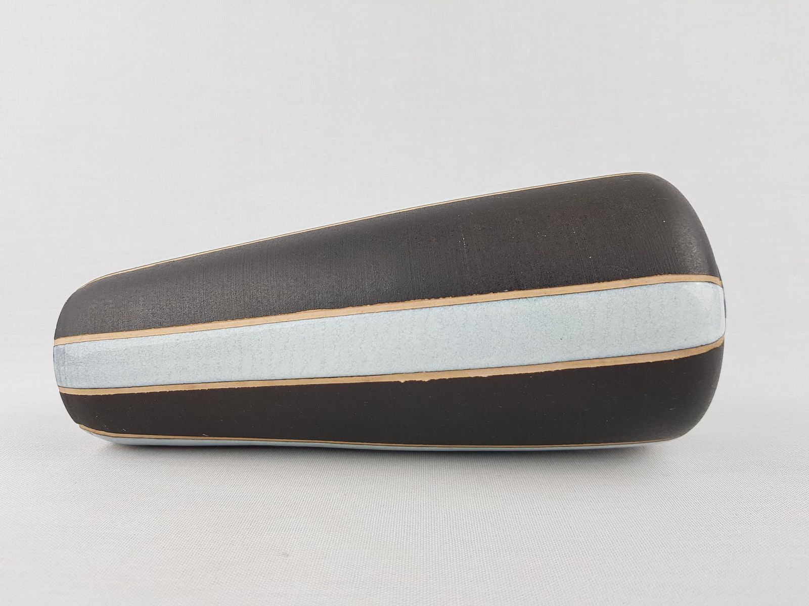 Rare Ruscha Keramik Vase – “Pinguin” Decor By Hanns Welling, 1958 – Mid Century Modern West German Pottery photo for sale