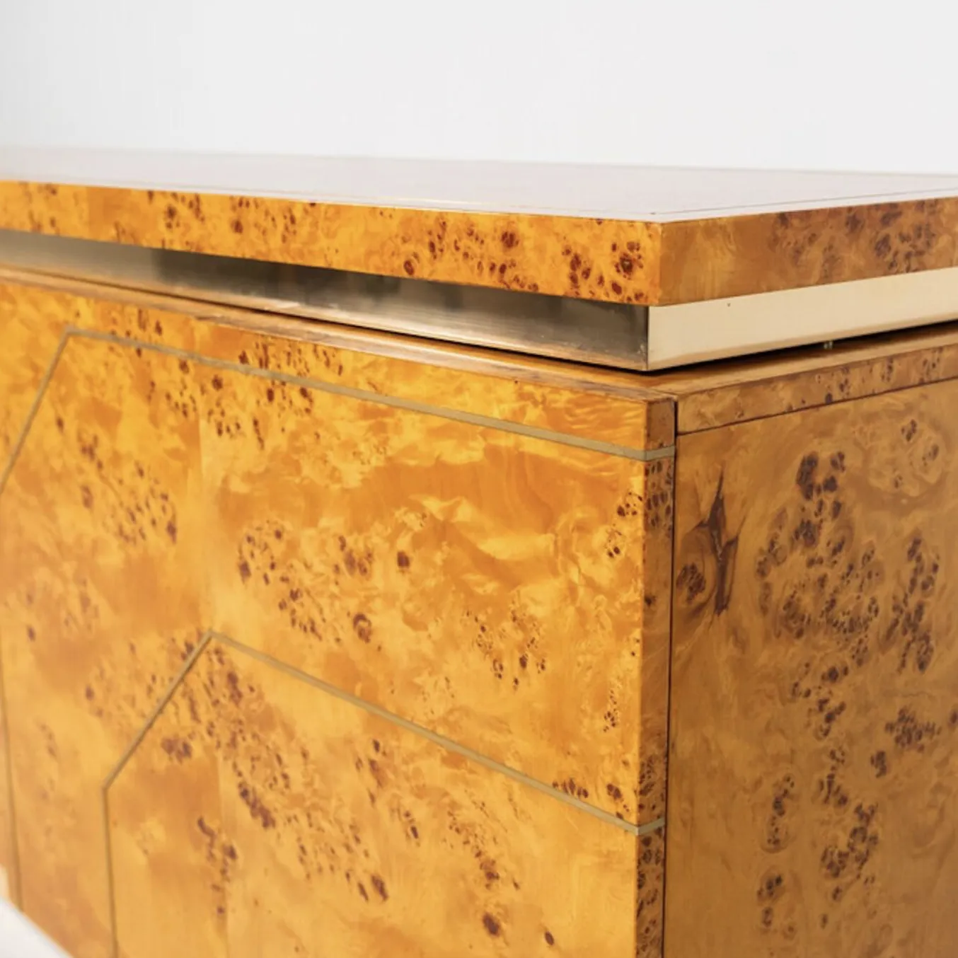 Furniture Mid Century Margot Sideboard By Gianluigi Gorgoni For Fratelli Turri, 1980’s photo