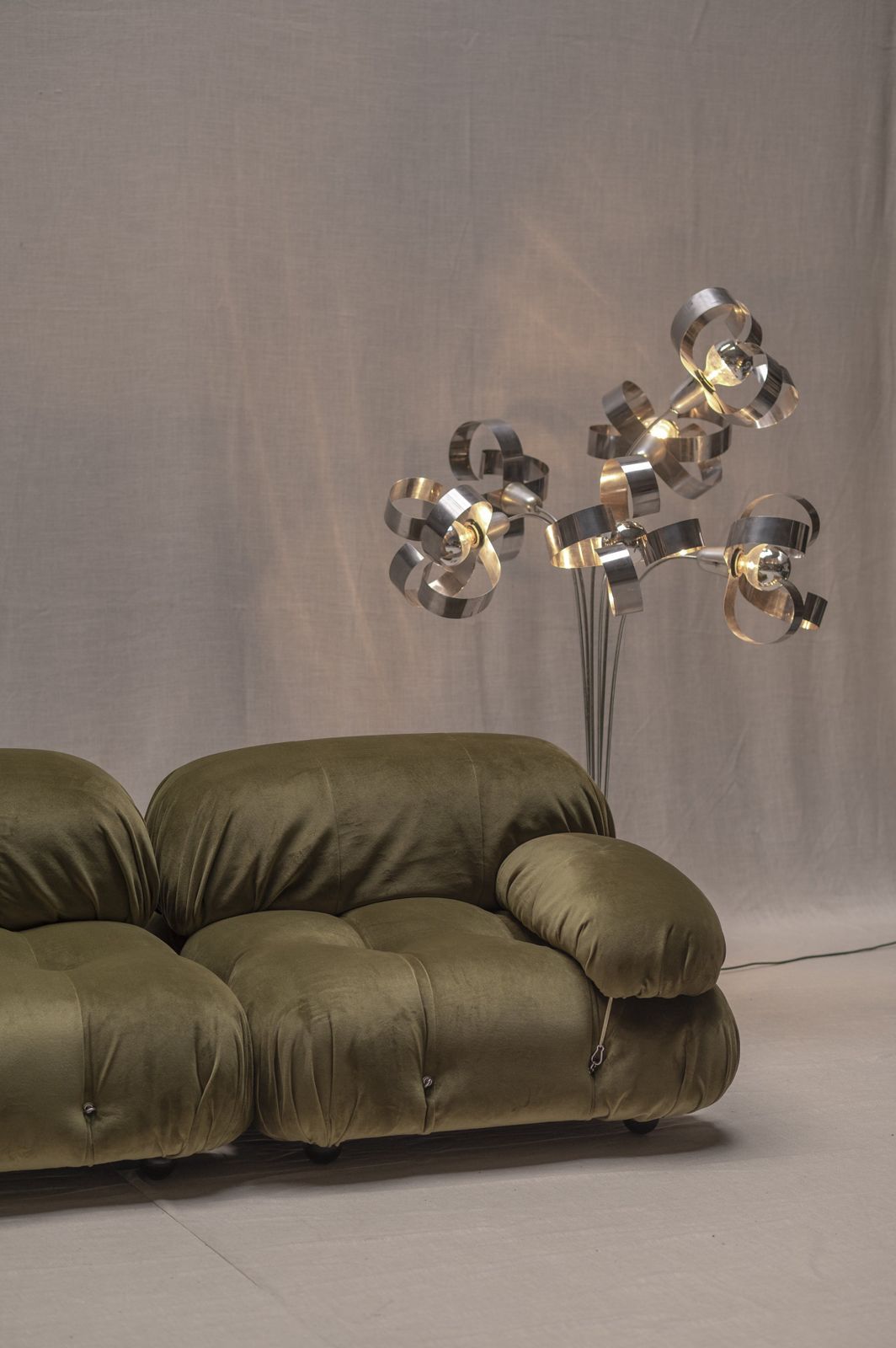 Vintage 'Camaleonda' Three Seat Sofa By Mario Bellini For B&B Italia photo buy