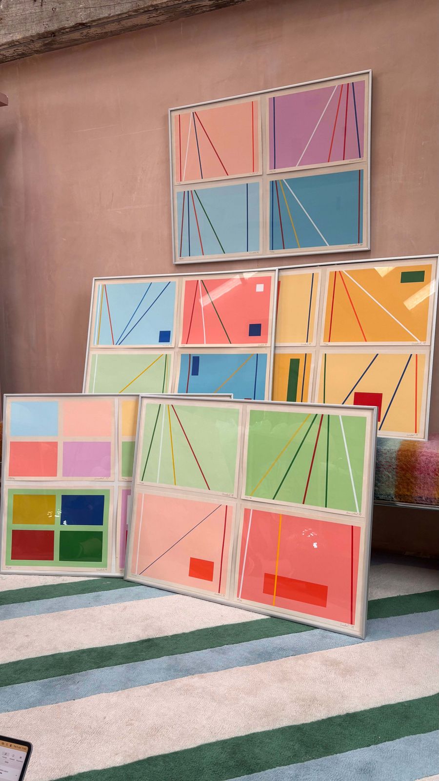 Göran Gimdal C.1979 'Abstract Lithographs. Perfect Gallery Piece. photo for sale