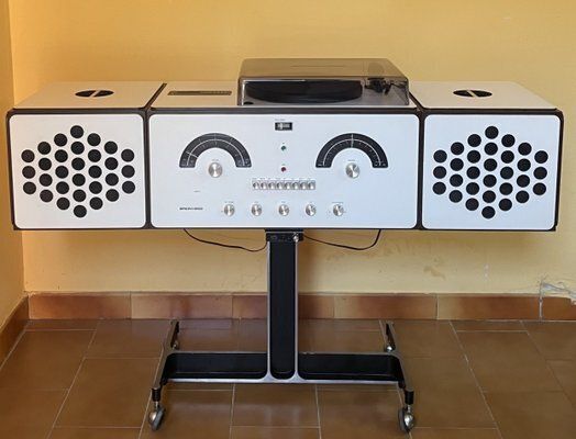 Radiophonograph Cubo Rr 226 Fo By F.Lli Castiglioni For Brionvega, 2008