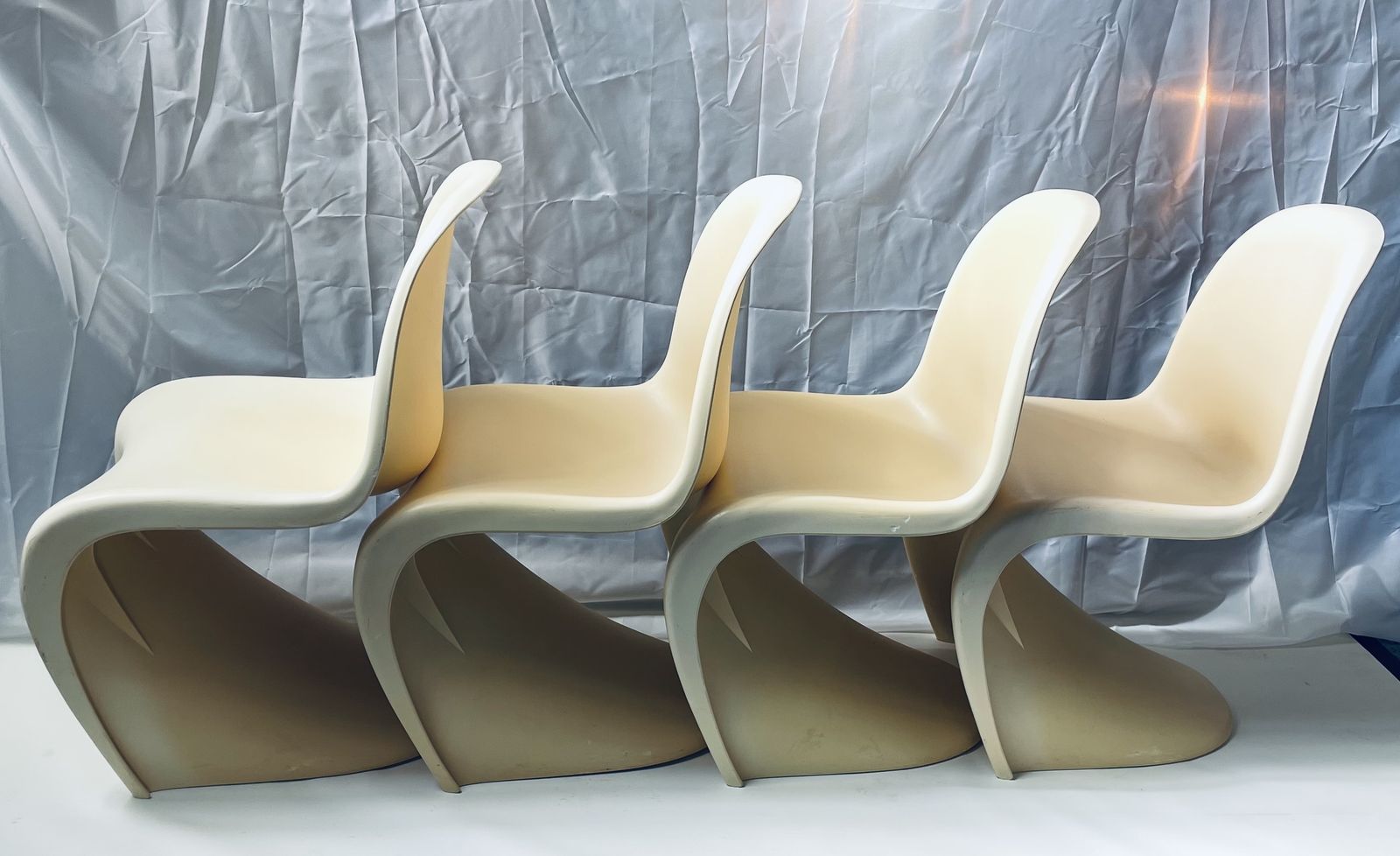 Verner Panton Chairs For Hermann Miller X4 (The Whole Set)