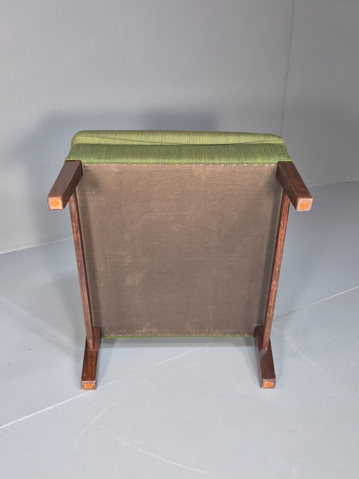 Vintage Danish Wing Back Lounge Chair 1960s Green Mid Century Retro  Eb9652 Mnor photo vinterior