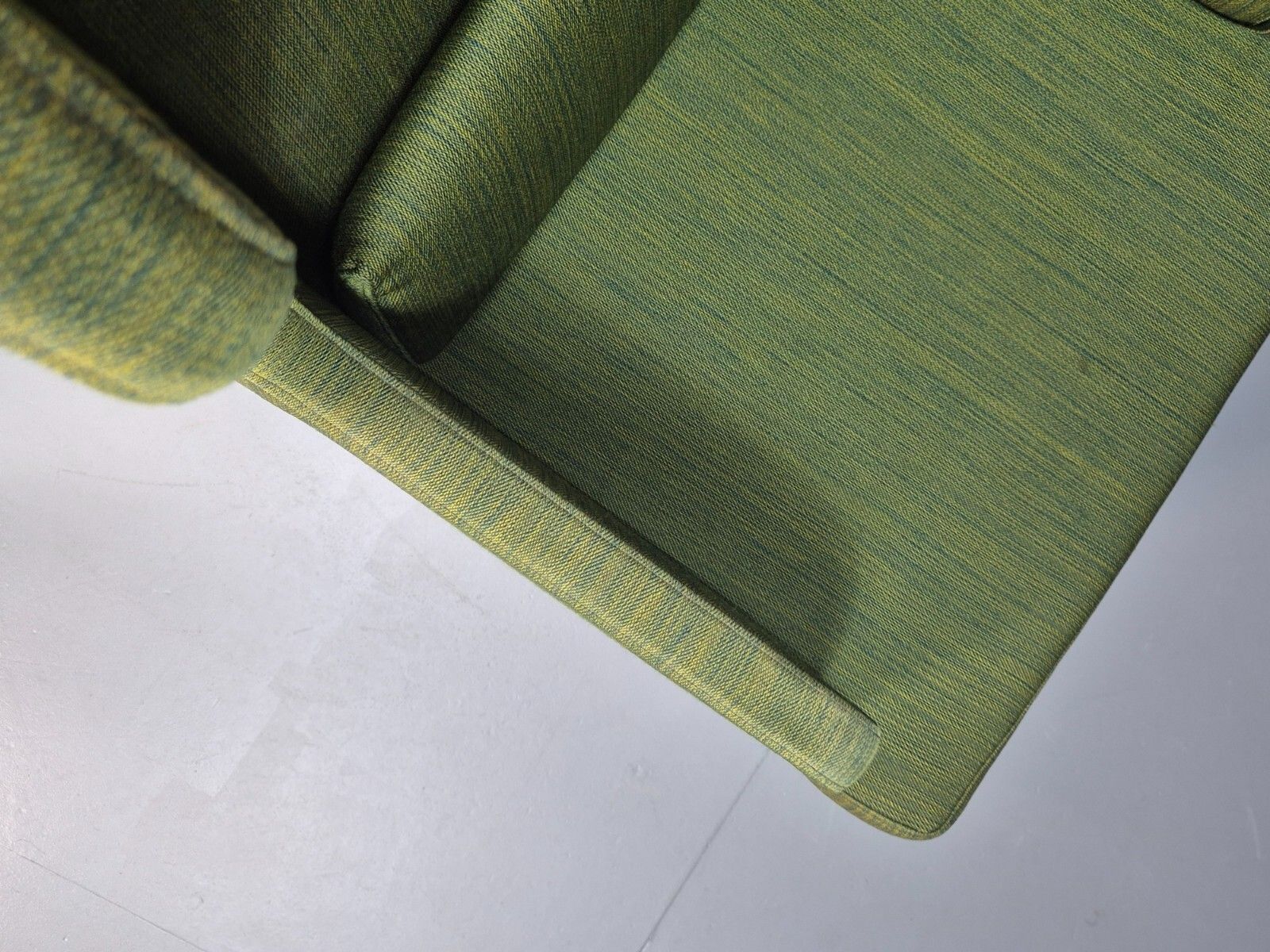 photo vinterior Vintage Danish Wing Back Lounge Chair 1960s Green Mid Century Retro  Eb9652 Mnor