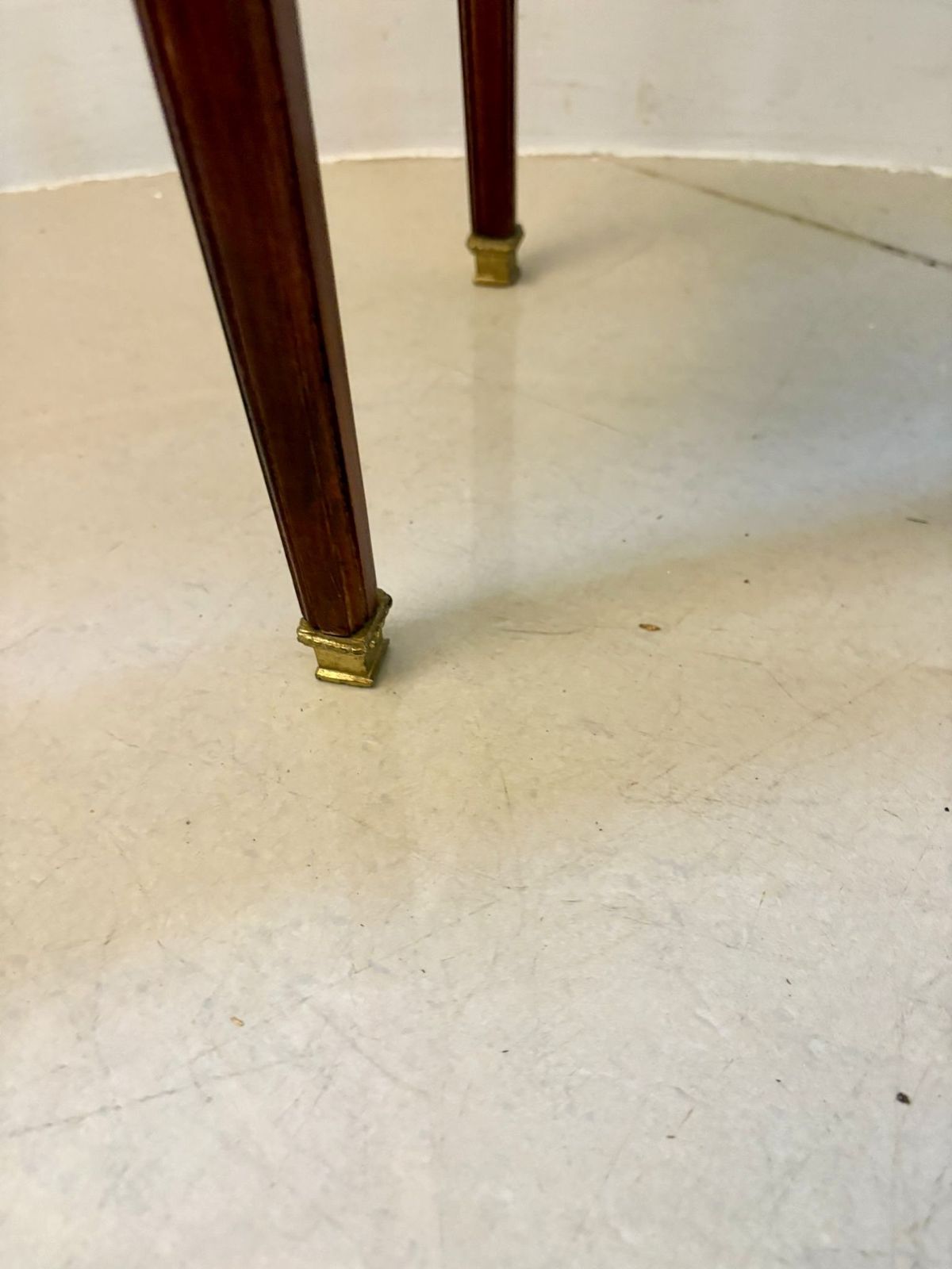 Outstanding Quality Antique Early 20th Century Mahogany And Ormolu Mounted Side Table photo vintage
