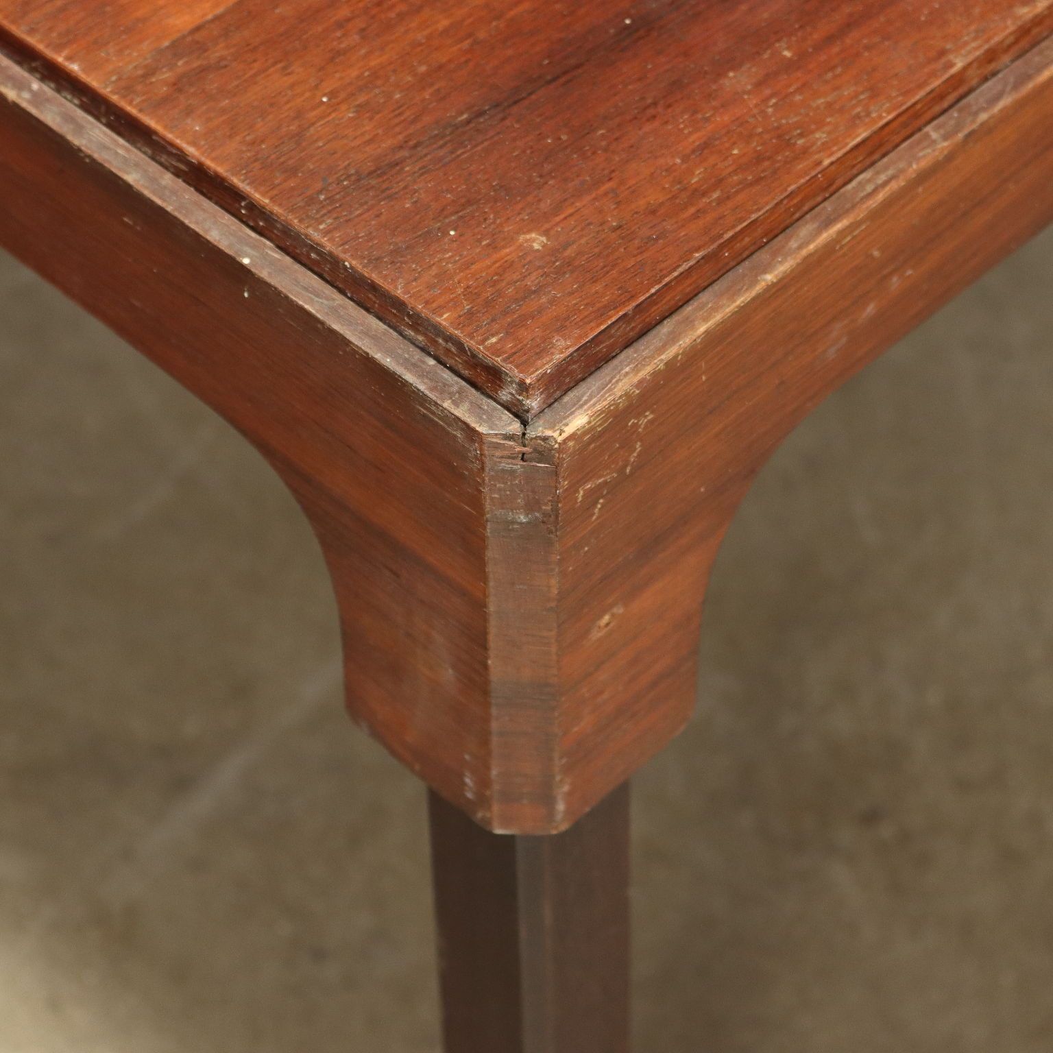 Vintage Coffee Table Exotic Wood Veneer Design Italy 1960s photo for sale
