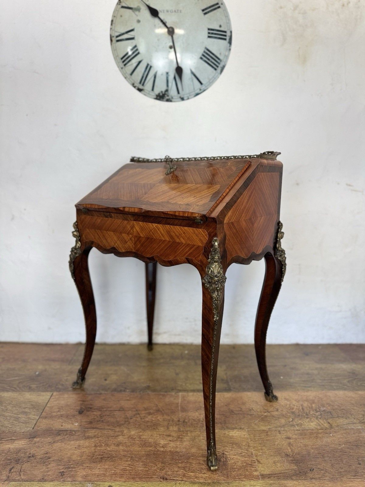 Continental Kingwood And Gilt Bronze Mounted Bureau De Dame
