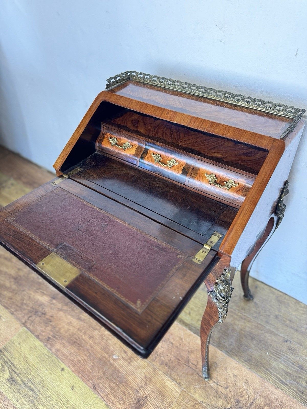 Continental Kingwood And Gilt Bronze Mounted Bureau De Dame photo buy