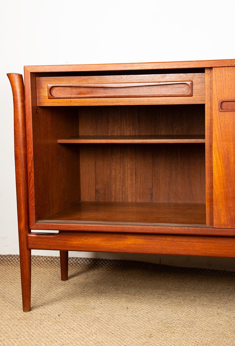 photo buy Grande enfilade danoise en teck 255 cm, 1960.