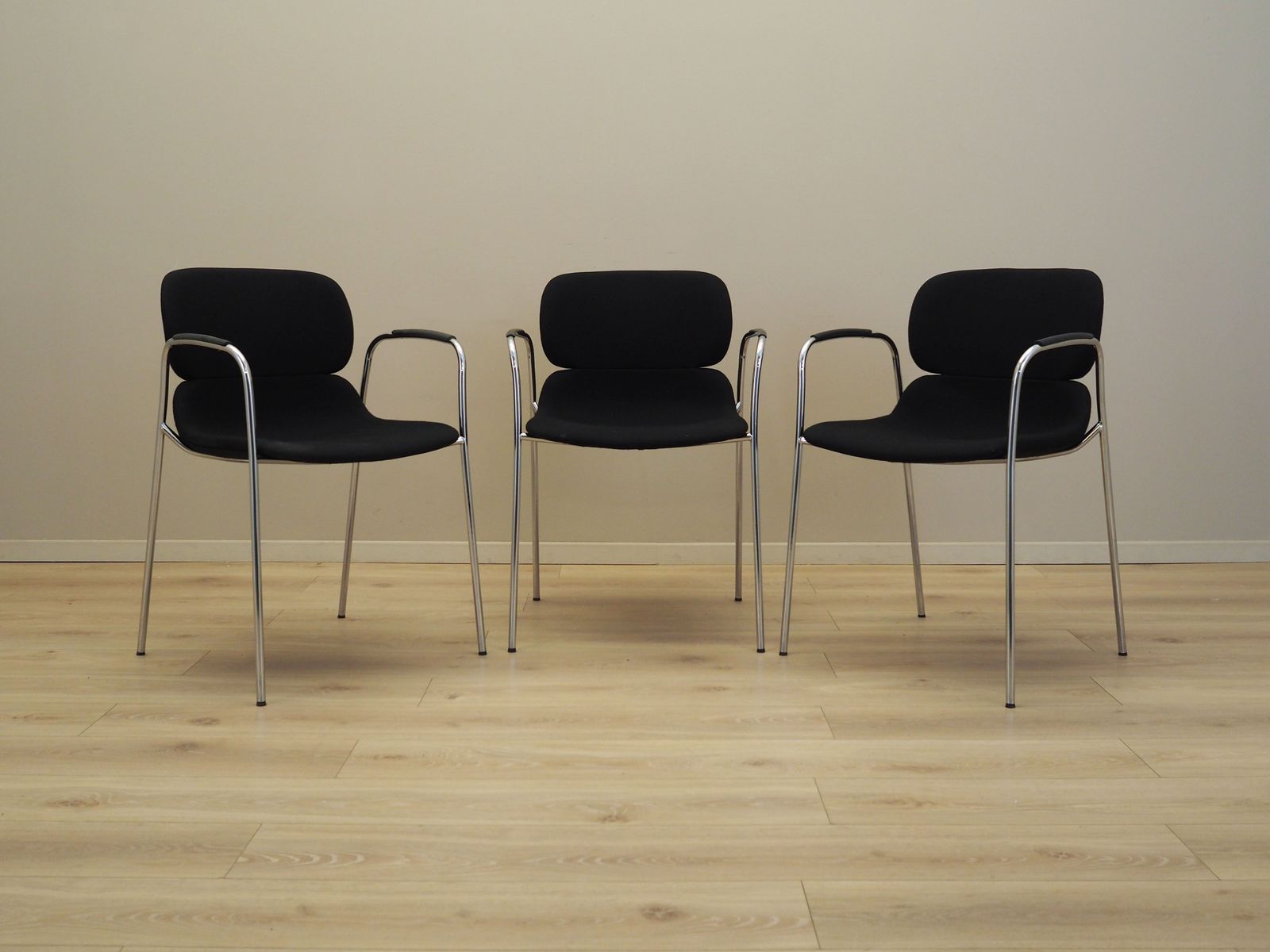 Set Of Three Chairs, Italian Design, 1970s, Production: Italy photo for sale