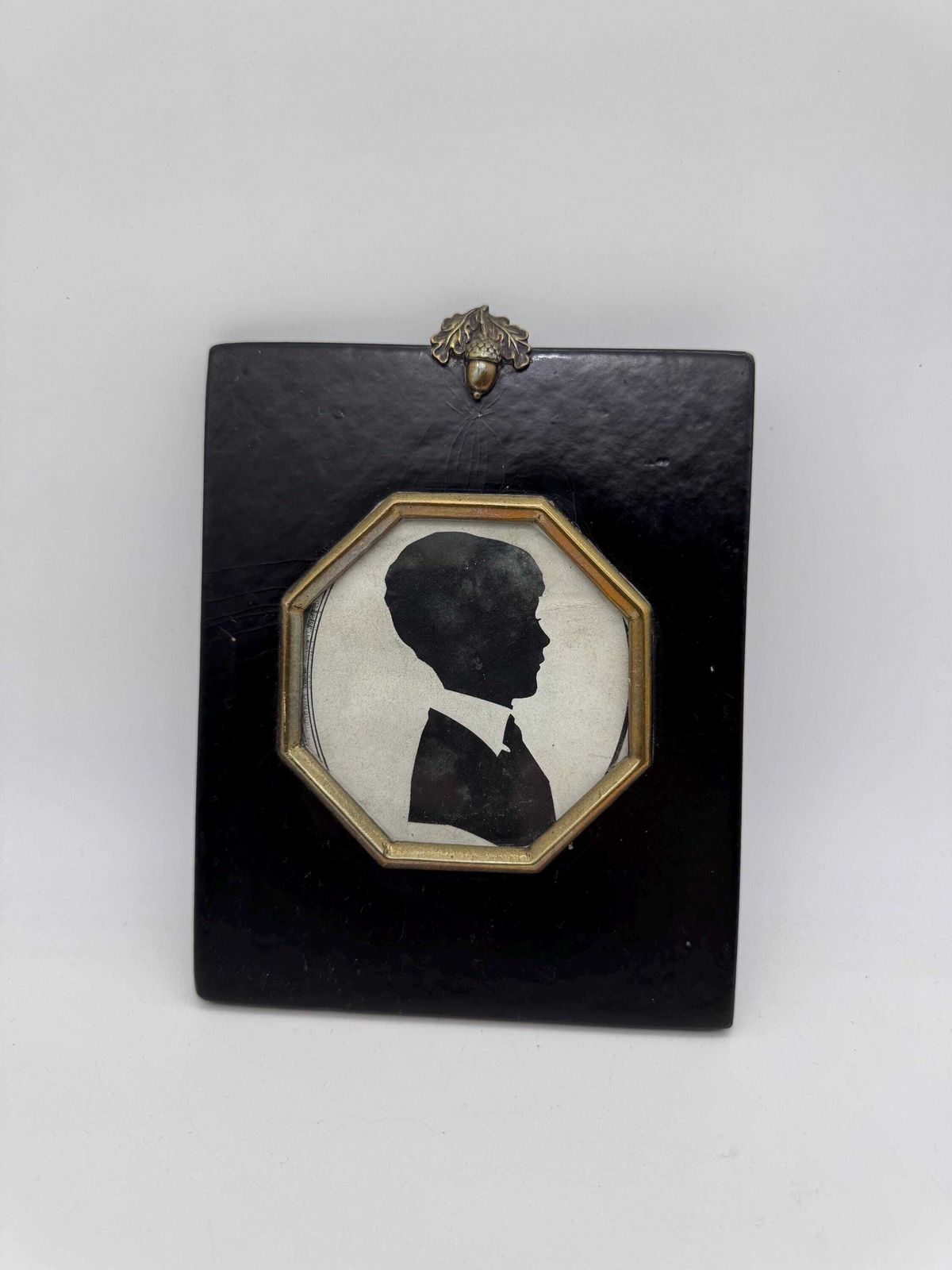 Antique Silhouette Picture, Boy Silhouette, Wall Decor photo 110.0