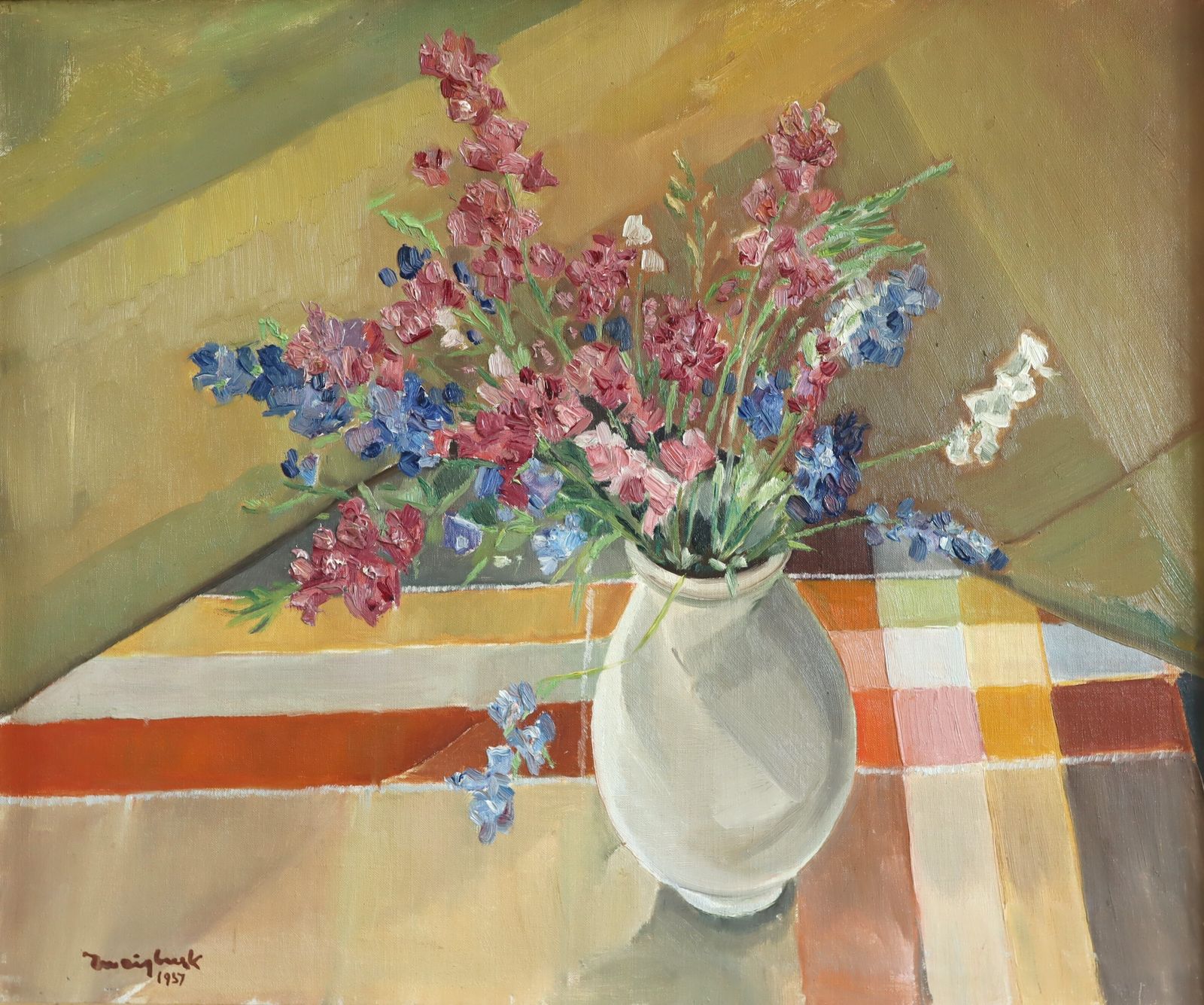 Bouquet In Afternoon Light , Oil Painting photo buy