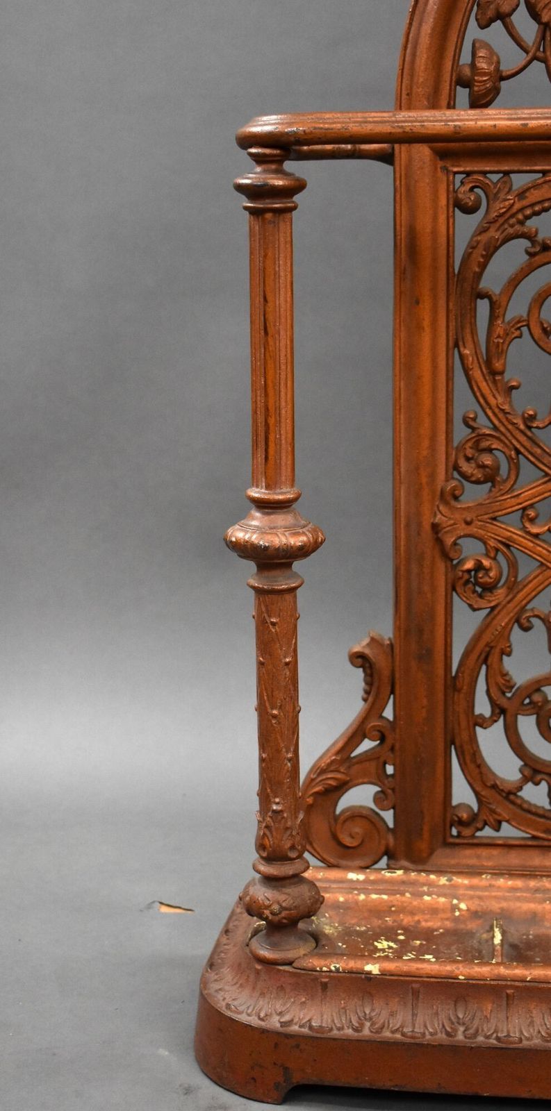 Victorian Cast Iron Stick Stand By Falkirk Foundry (C.1880) photo Home Decor
