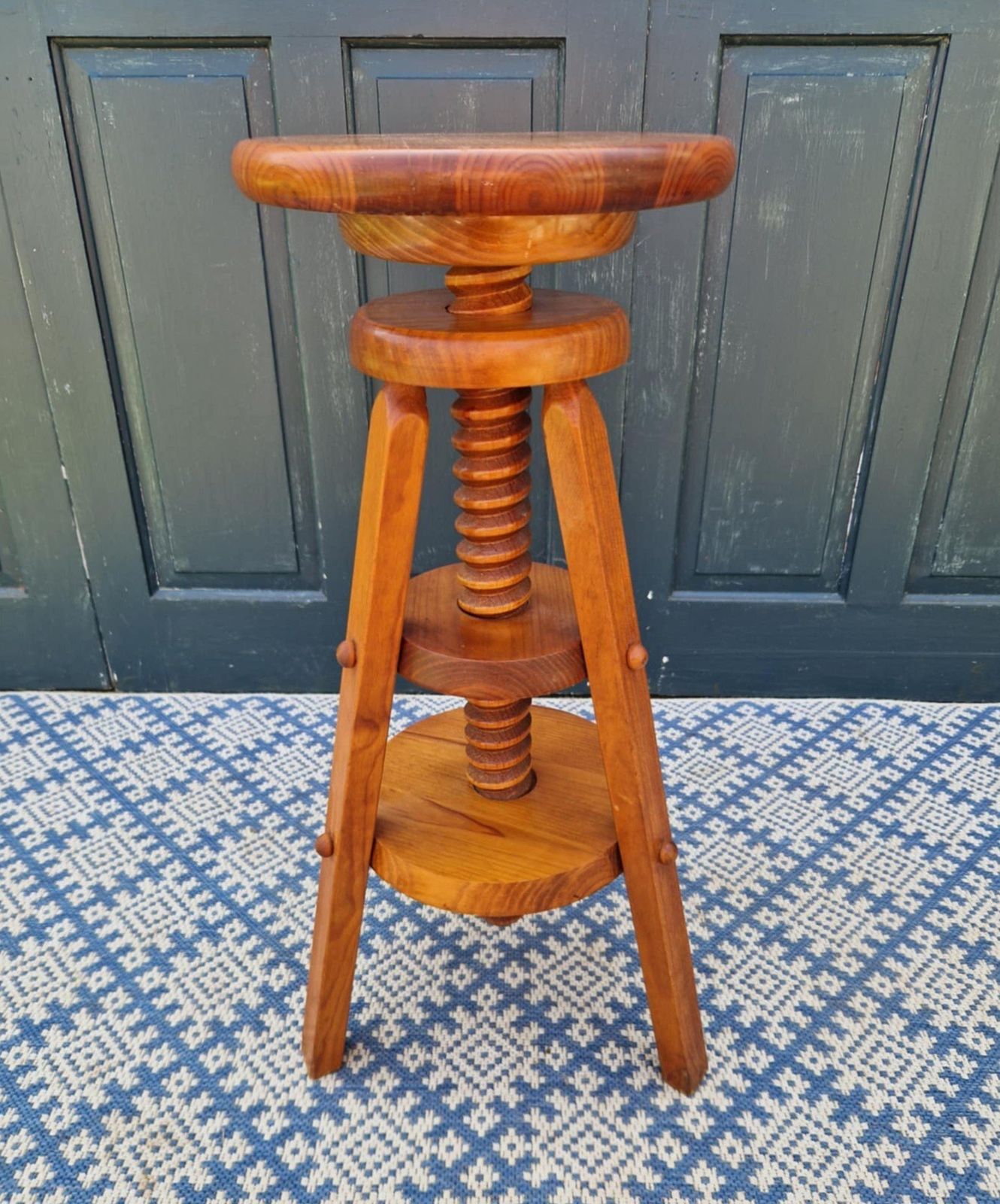 Swedish Pine Architect Stool photo furniture