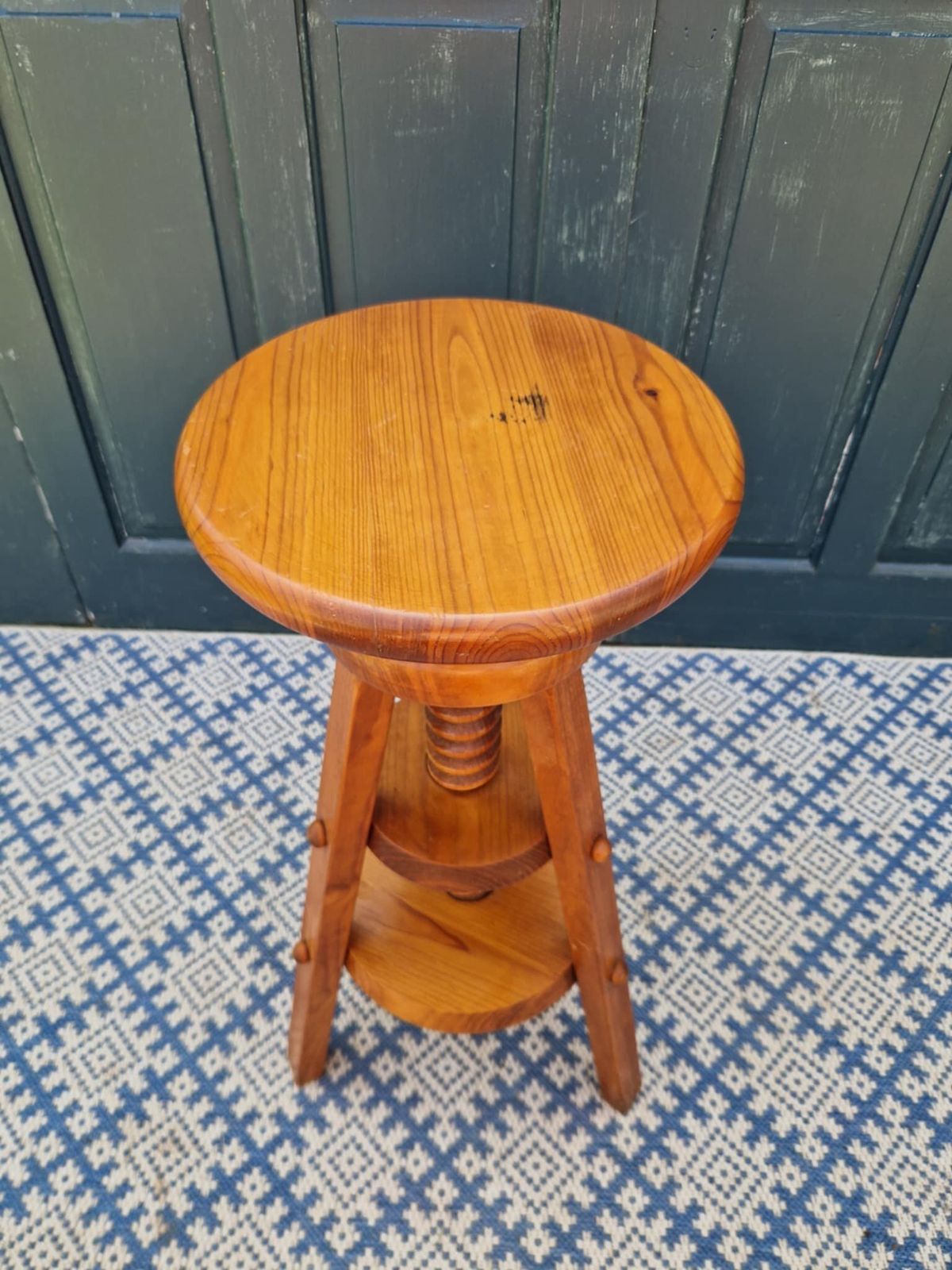 Swedish Pine Architect Stool photo 795.0