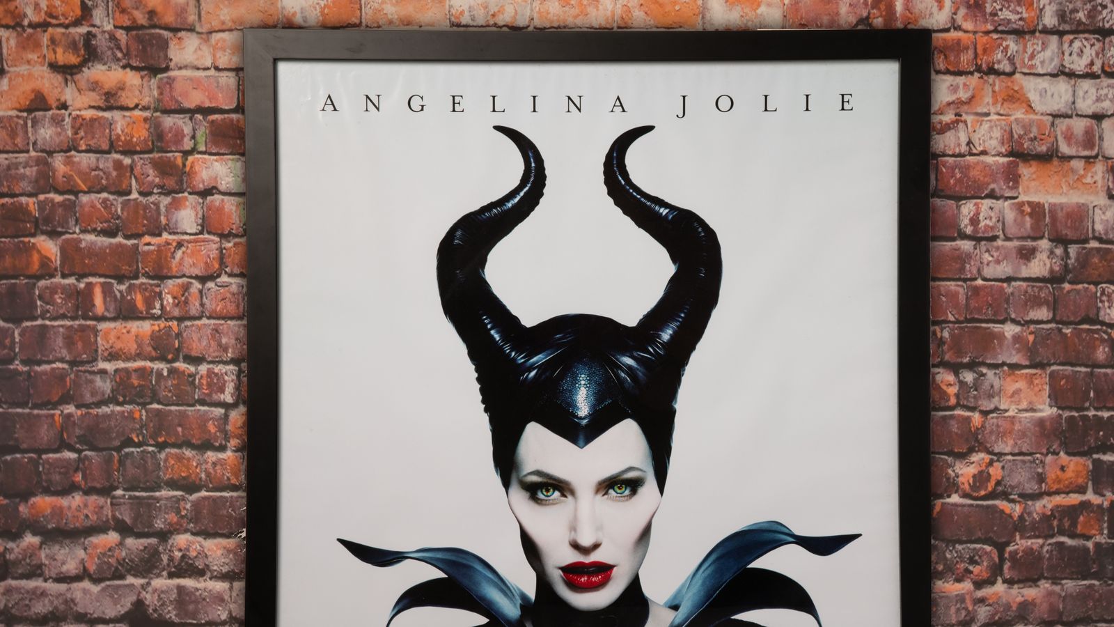 A Large 'Maleficent' Movie Poster, 2014 photo furniture