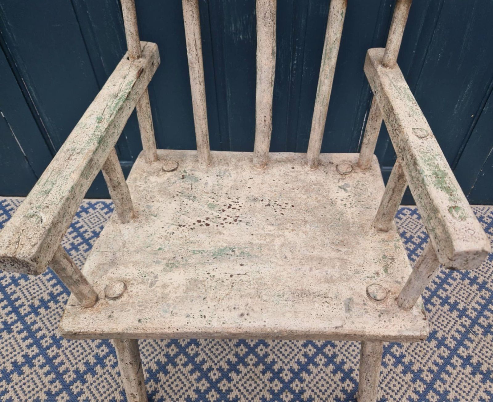 photo furniture Irish Hedge Chair, 1800s, Antique