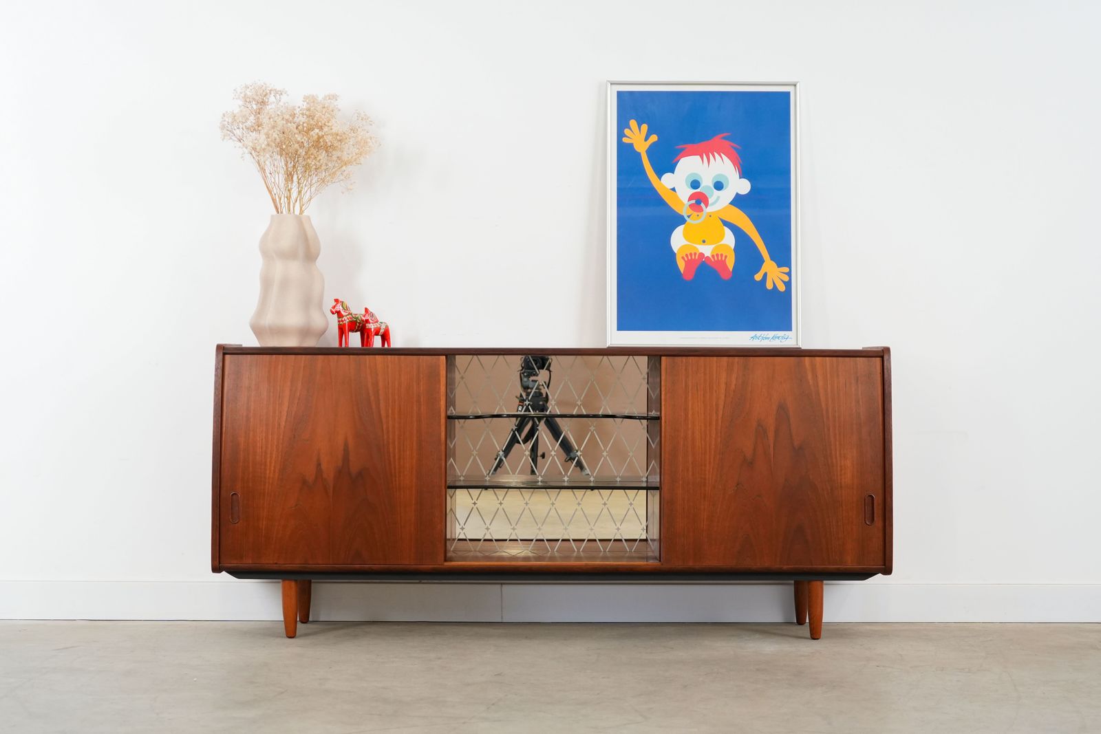Teak Sideboard, Danish Design, 1970s, Production: Denmark photo Furniture