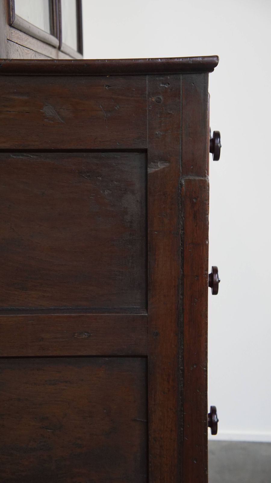 photo vinterior Excellent Antique English Sideboard/Bookcase From The Early 19th Century