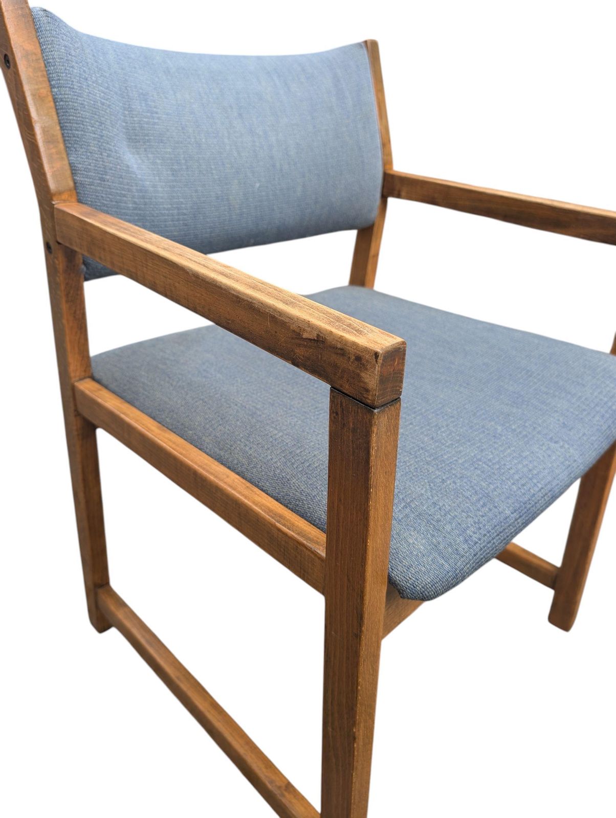 6 Mid Century Danish Beech Dining Chairs By Slagelse Møbelværk photo Furniture