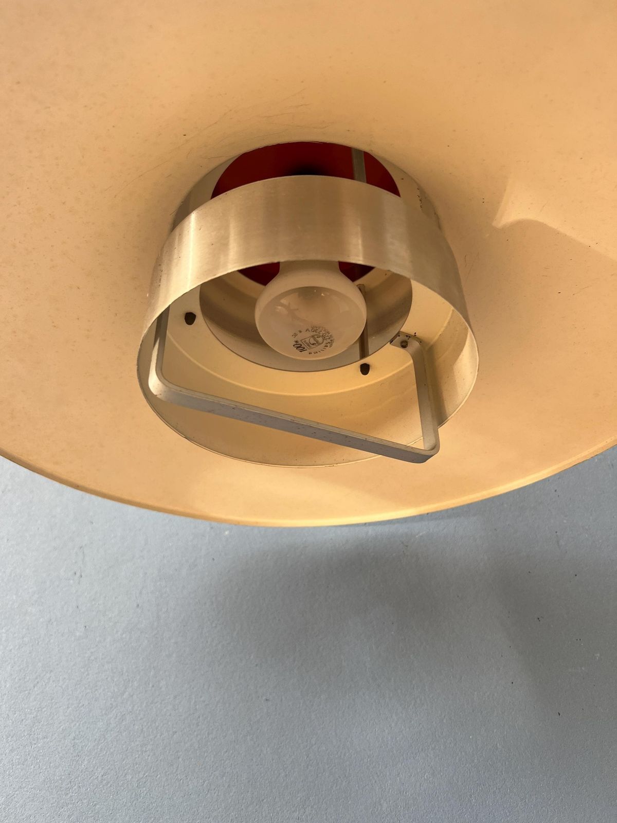Vintage Aluminium Space Age Hanglamp photo vintage