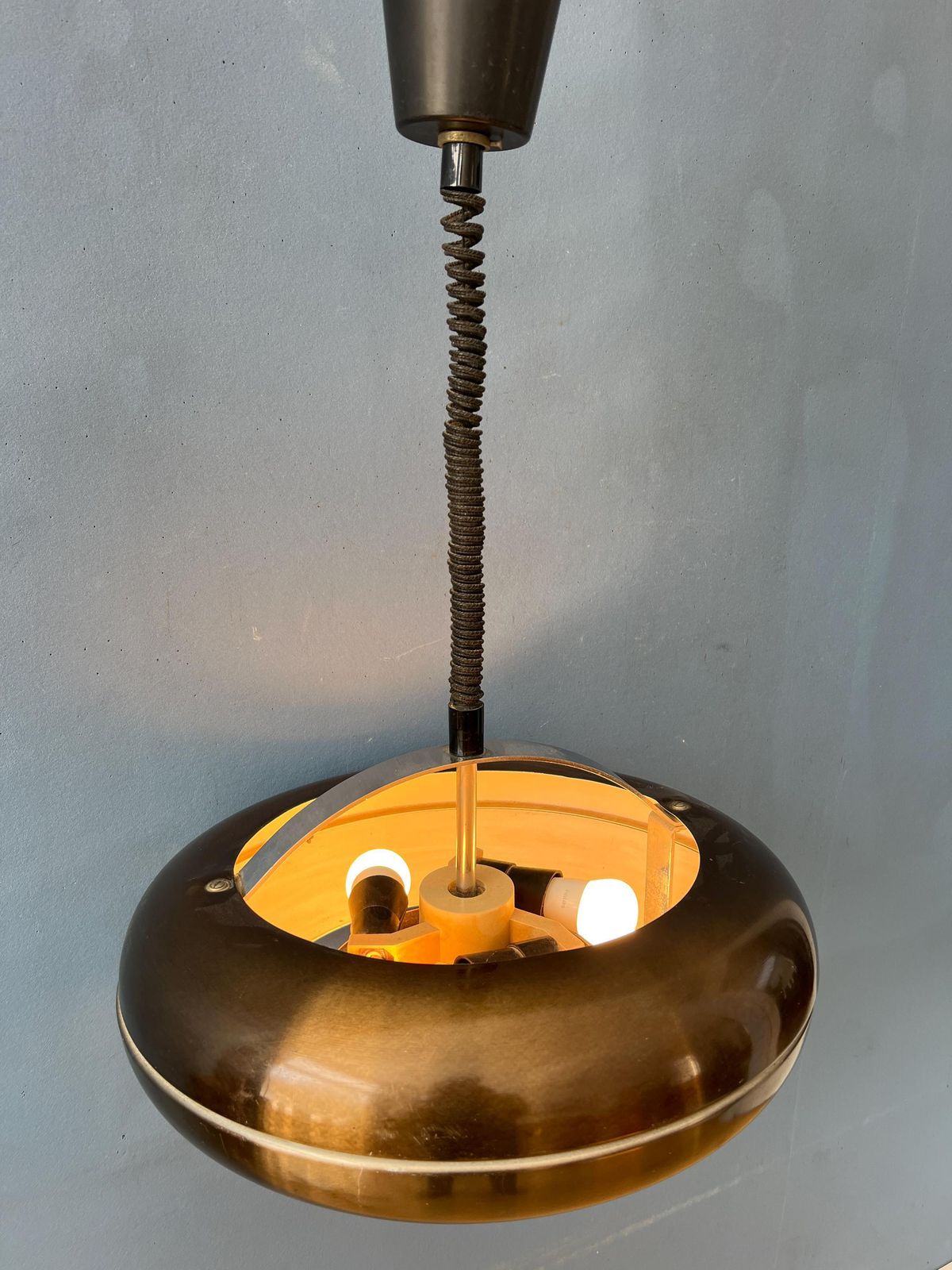 Vintage 'Copper' Ufo Pendant Lamp photo furniture