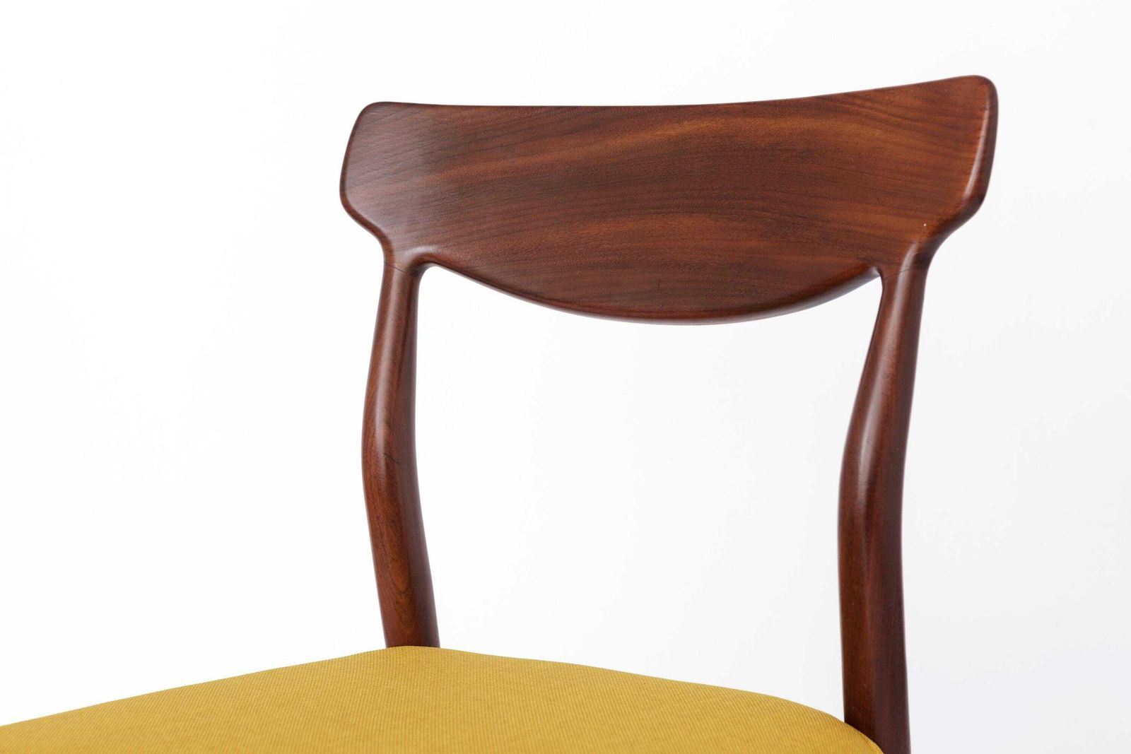 Mid Century Teak Desk Chair By Lübke, Germany, 1970s – Vintage Office Chair photo for sale