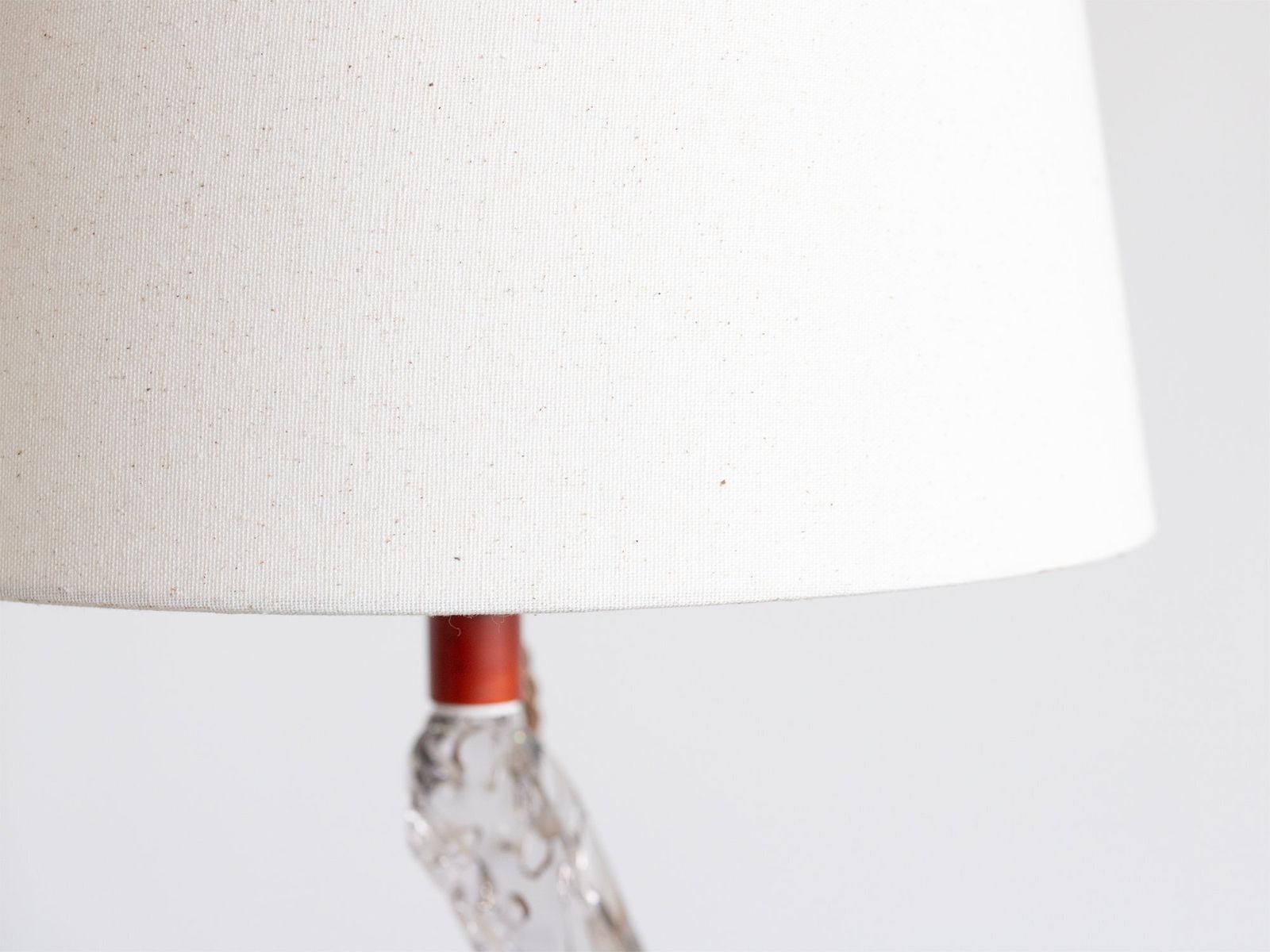 French Crystal Glass Table Lamp By Crystelde photo furniture
