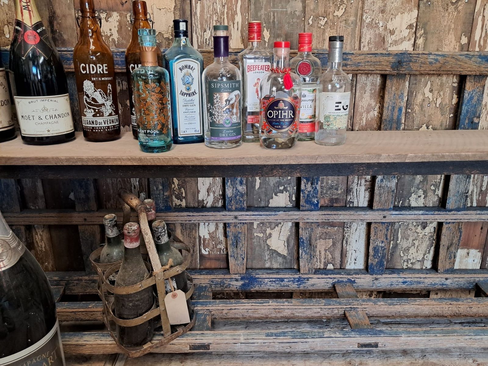Rustic Haycart Shelves photo buy