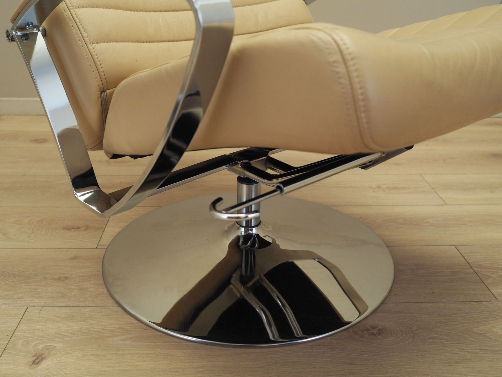 photo vinterior Lounge Fauteuil Met Voetenbank, Deens Design, Jaren 1970, Fabrikant: Boconcept