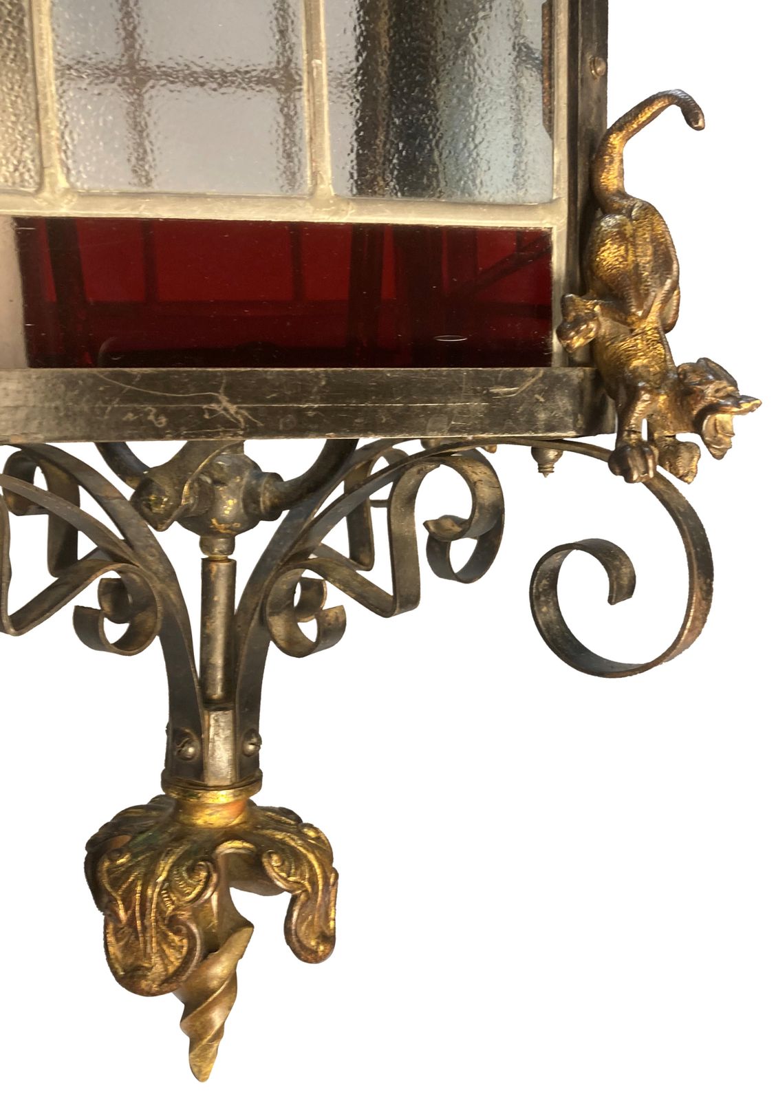 A XIX Century English Gothic Lantern In The Manner Of Pugin photo vinterior