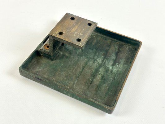Brutalist Bronze Push And Pull Alpana Door Handle, 1970s photo vinterior