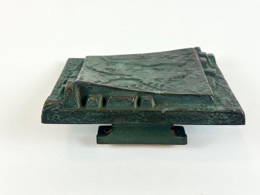 Brutalist Bronze Push And Pull Alpana Door Handle, 1970s photo Home Fixtures