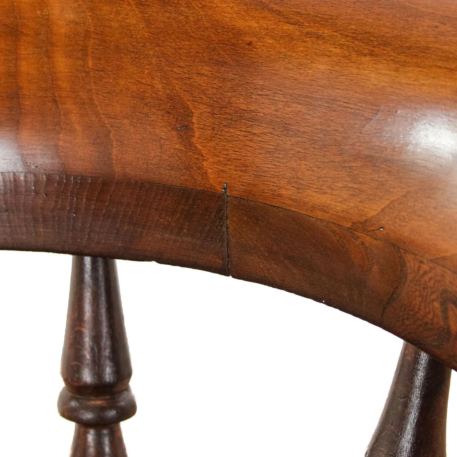 Antique Elm And Beechwood Elbow Chair | Antique Captain’s Armchair | Antique Furniture | Antique Armchairs photo vintage