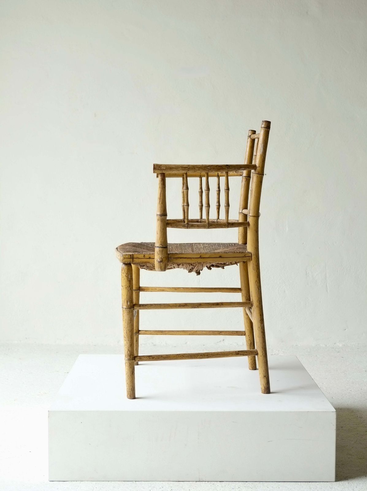 19th Century Faux Bamboo Sussex Chair photo for sale
