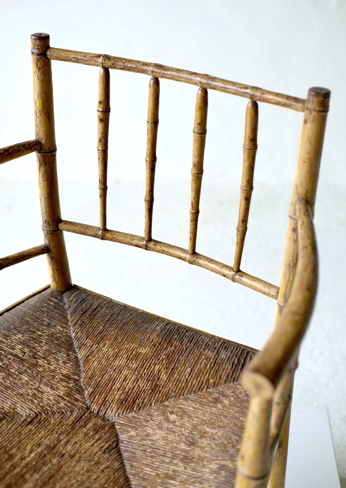 19th Century Faux Bamboo Sussex Chair photo 895.0