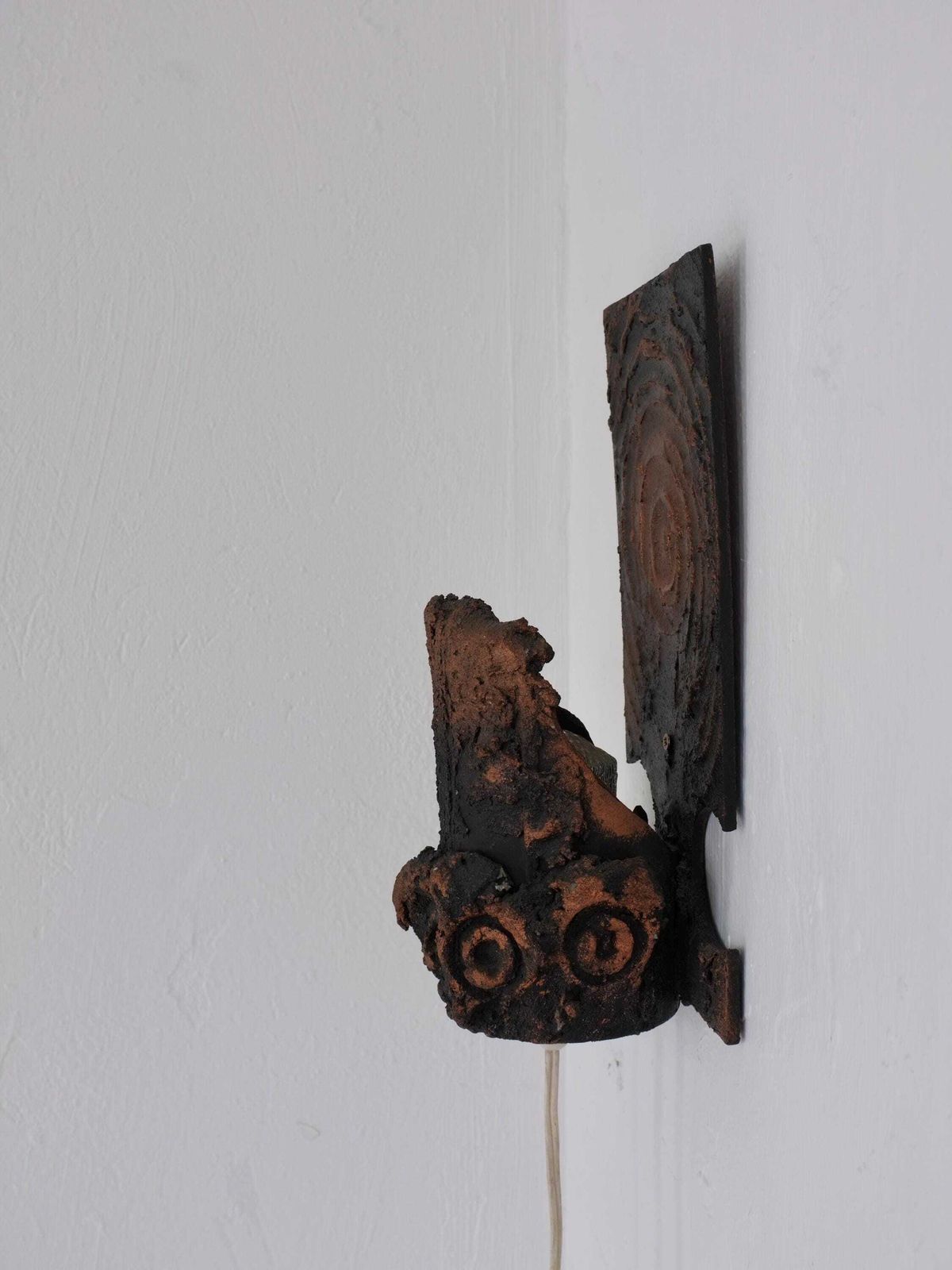 Brutalist Ceramic Wall Sconse By Jouko Kytömaa | Finland | 1970s photo Art