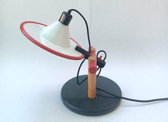 Colorin Table Lamp By Eduardo Albors For Caps I Mans, Spain, 1980s photo furniture