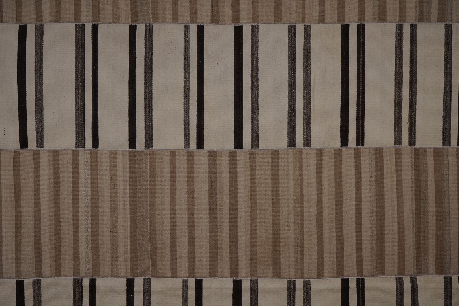 Mid 20th Century Handmade Turkish Flatweave Kilim Gallery Rug 9'2'' X 10'2'' photo vintage