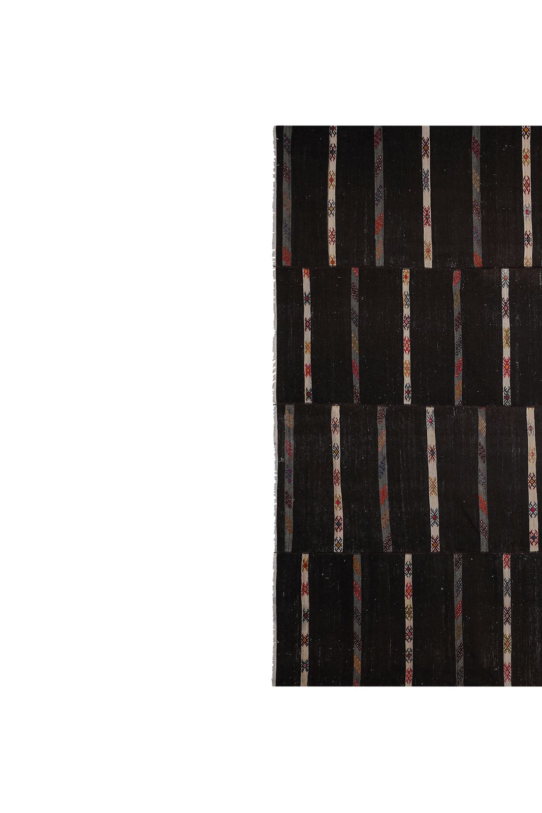 photo furniture Mid 20th Century Handmade Turkish Flatweave Kilim Gallery Rug 9'5'' X 11'2''