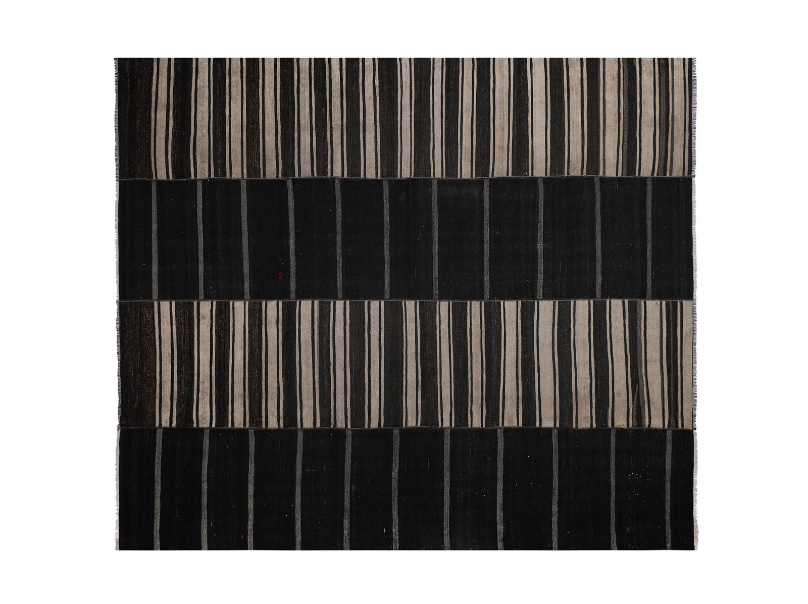1960s Vintage Wool Oversize Turkish Kilim Rug 9'6'' X11'8'' photo furniture