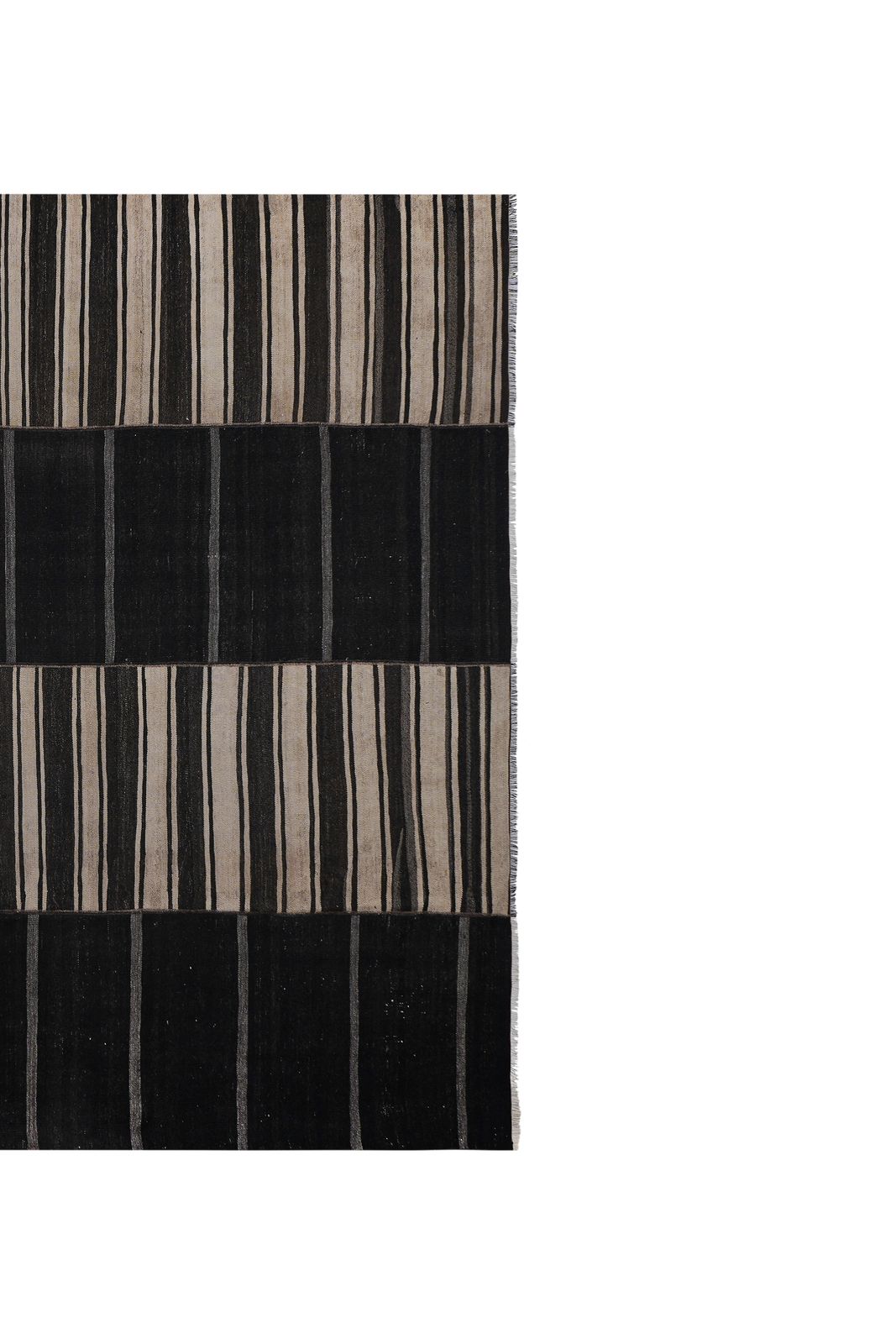 1960s Vintage Wool Oversize Turkish Kilim Rug 9'6'' X11'8'' photo Textiles