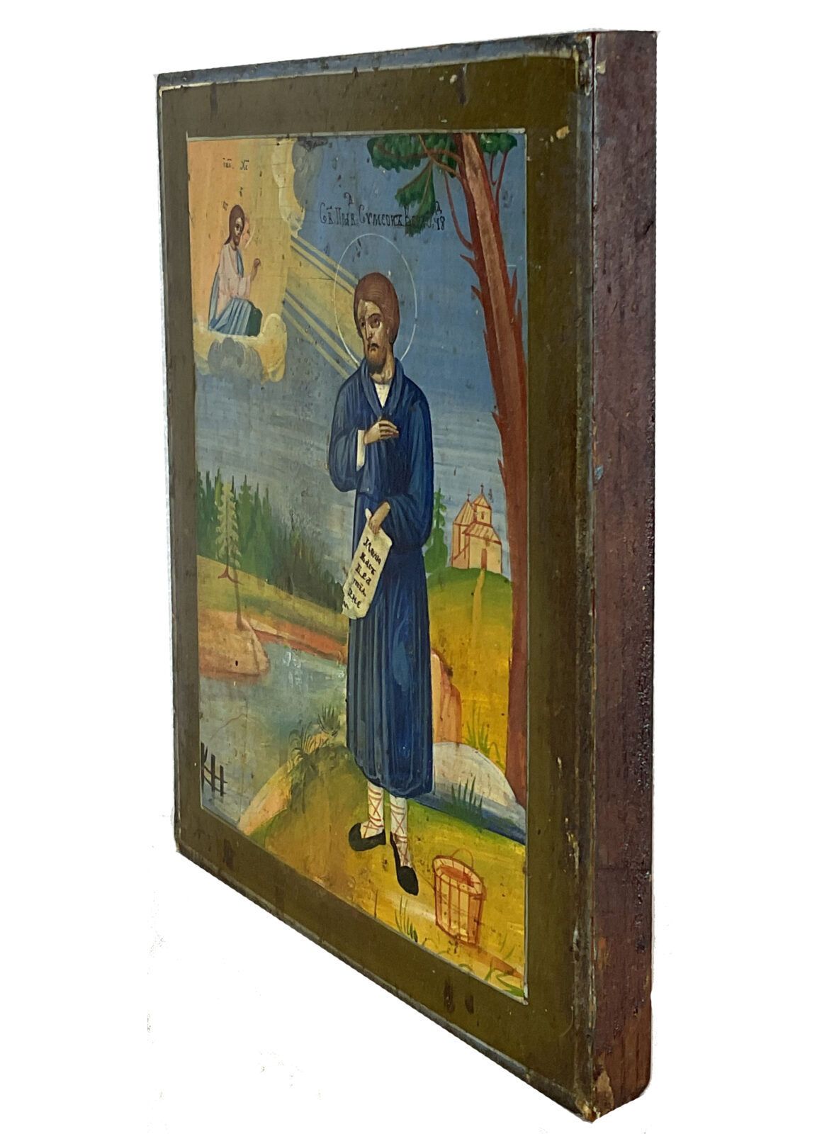 Simon Of Verhoturje – Russian Icon Of The 19th Century photo furniture