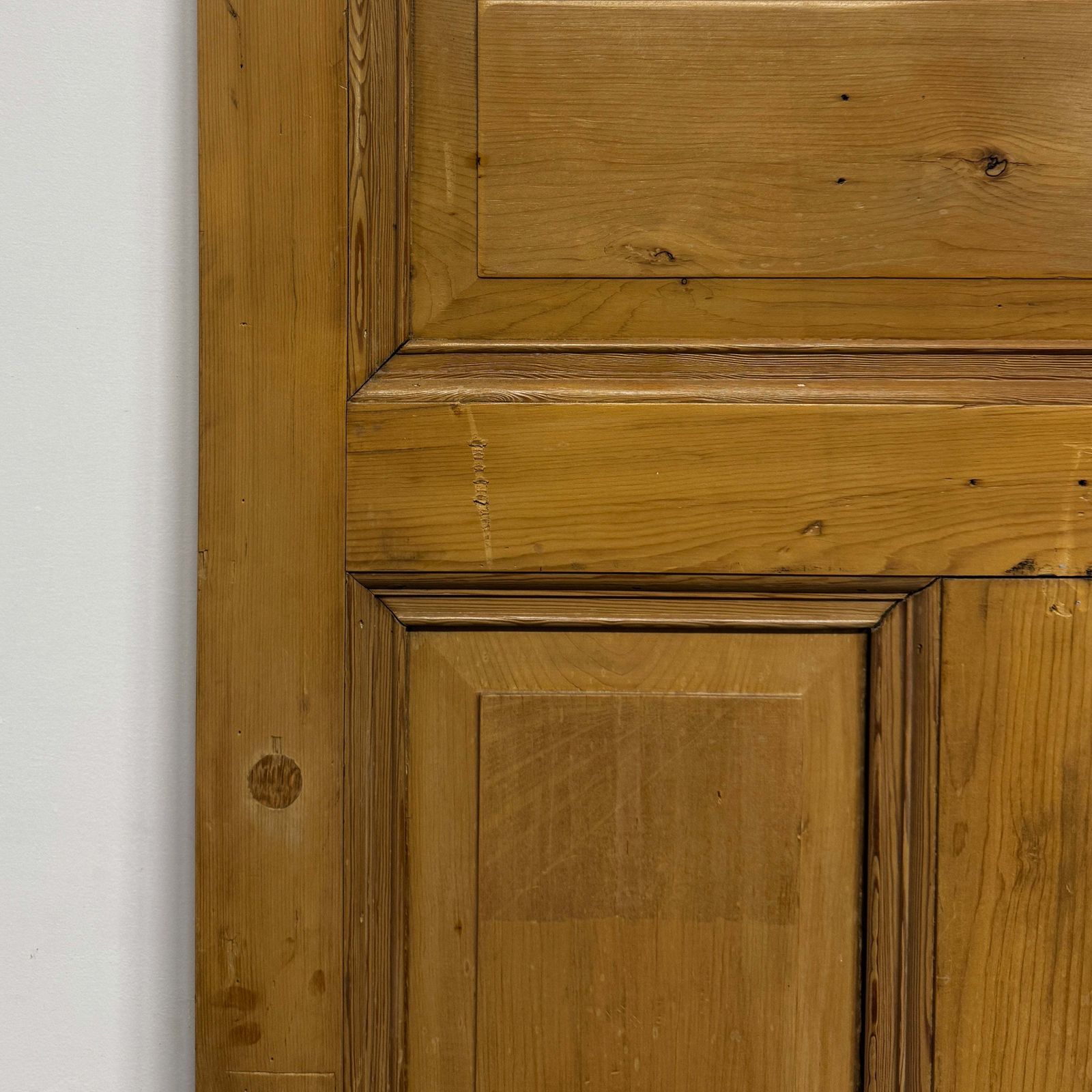 Antique Victorian 5 Panel Door   208.5cm X 96cm photo Home Fixtures