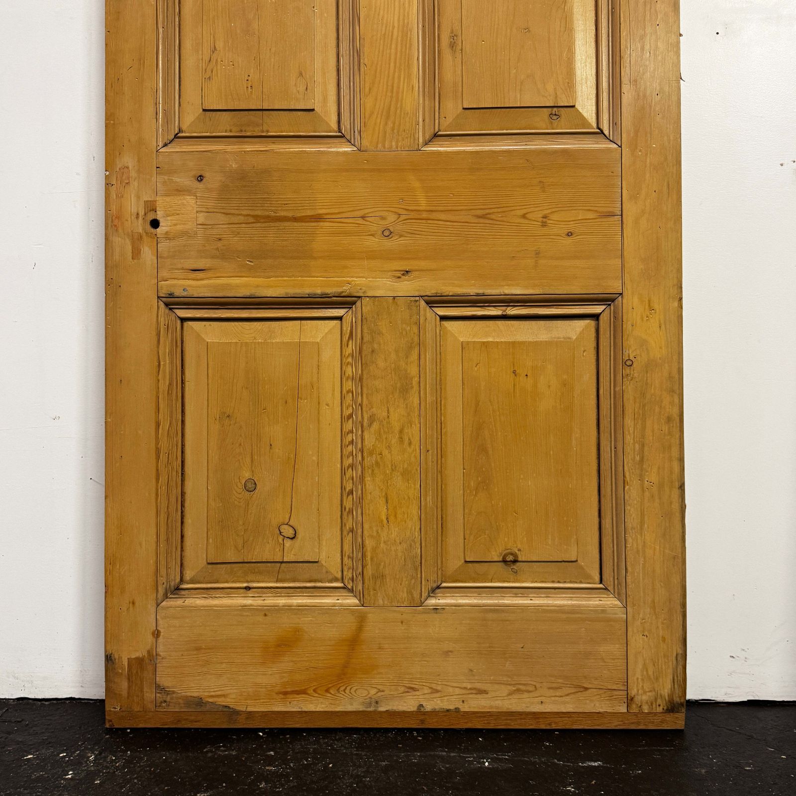 Antique Victorian 5 Panel Door   208.5cm X 96cm photo vinterior