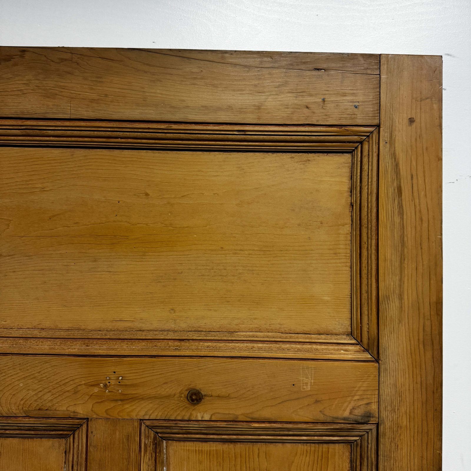 Antique Victorian 5 Panel Door   218cm X 94.5cm photo Home Fixtures