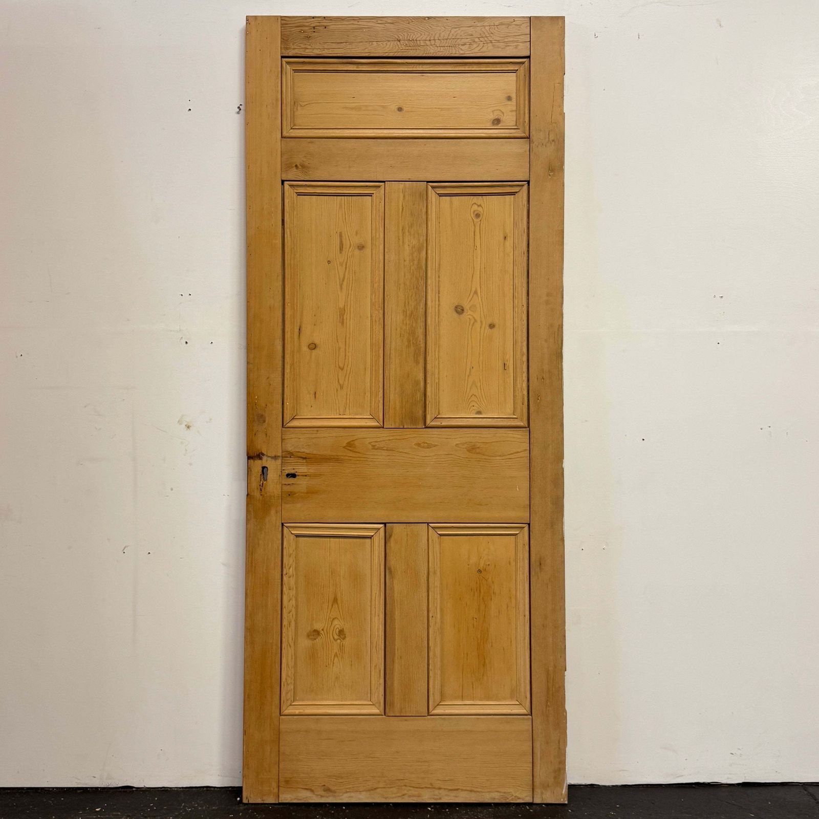 Antique Victorian 5 Panel Door   204cm X 83.5cm photo buy