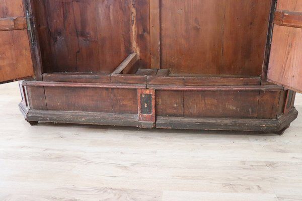 Antique Tyrolen Wardrobe In Pine, 1800s photo furniture