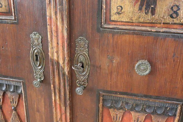 Antique Tyrolen Wardrobe In Pine, 1800s photo vinterior